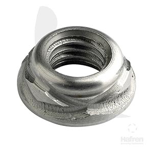 Scroll Nut high security removable nut