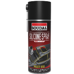 Soudal Silicone Spray transparent lubricating and anti-adhesive spray