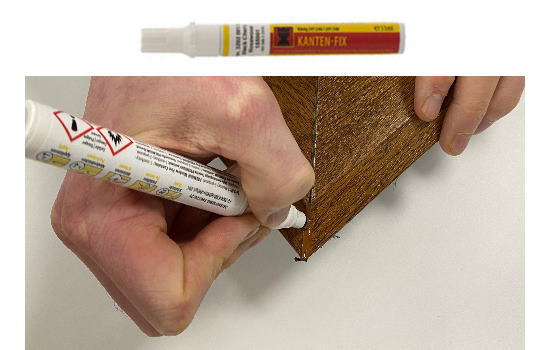 Konig Touch Up Pens for edges and mitre joints in a range of colours